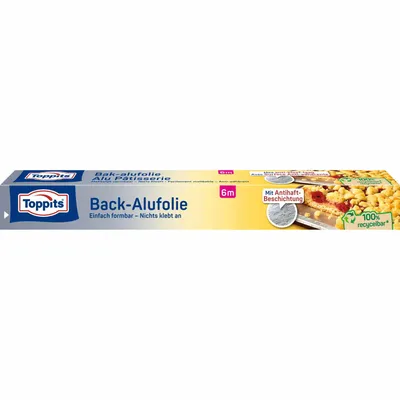Produktbild von Toppits, Back Alufolie, 60x38cm