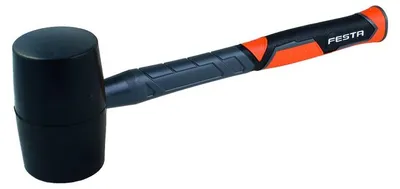 Obrázek produktu pro Palice gumová FESTA 90mm 37cm násada FIBERGLASS 19272