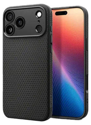 Produktbild von Spigen ACS10331, Cover, Apple, iPhone 17 Pro, 16 cm (6.3"), Schwarz