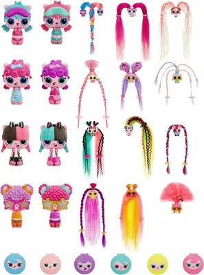 Obrázek produktu pro Pop Pop Hair Surprise 3-in-1 Pops Series 1 for Sidekick, 5 rok/roky, Vícebarevný, Plast