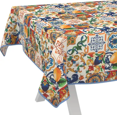Produktbild von Tischdecke Kamille-Fortuna Bunt 500x140cm Band