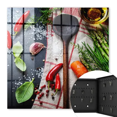 Produktbild von Metall Schlüsselkasten 30 x 30 cm - schwarzer Schlüsselschrank zur Wandmontage - wandhängende Schlüsselbox mit Tür - rechts öffnend - Schlüsselaufbewahrung für Flur - Büro - Arbeitszimmer - Werkstatt - Garage - Kücheninspirationen