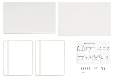 Image de Étagère de cuisine, design extensible, organisation polyvalente, BLANC
