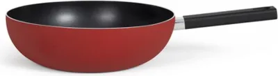 Produktbild von 32 cm roter aluminium-wokpfanne Livoo MEP156R