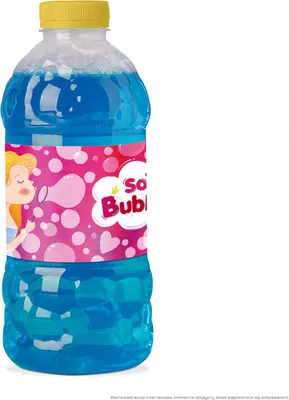Zdjęcie produktu dla Duży Płyn Do Tworzenia Baniek Mydlanych Księżniczki Dla Dzieci 1000 Ml 500108