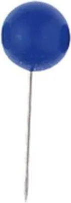Produktbild von Landkartennadeln, Kosmosblau, Ø 8 x 16 mm, Dose à 20 Stück