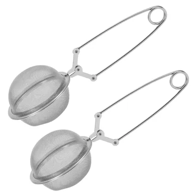 Produktbild von Westmark 2 praktische Klappsiebe/Teesiebe – Ideal zur Zubereitung von losem Tee,