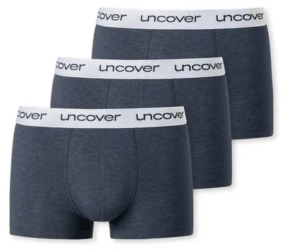 Produktbild von Schiesser Herren 3PACK Shorts dunkelblau Pack (Mehrfach) Gr. 3XL