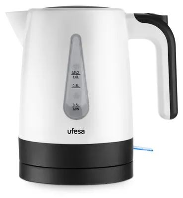 Wasserkocher 1 l, 1200 W, kabellos, 360°-Basis, Edelstahl-Heizplatte