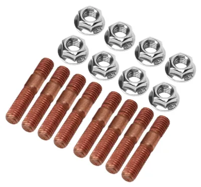 Imagen del producto de 8 piezas de tornillos para el colector de escape, juego de tornillos M8 1.25
