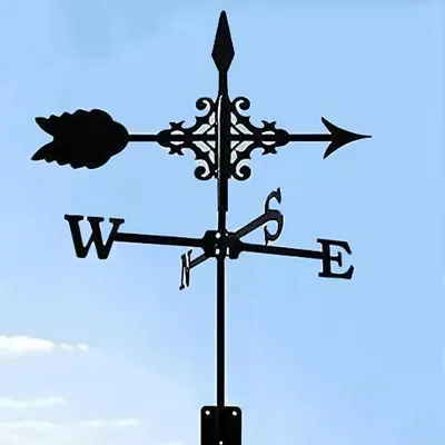 Produktbild von Wetterfahne 32x21 cm, Metall, UV-beständig, für Garten