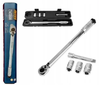 Obrázek produktu pro Sada momentových klíčů Niteo Tools s nástrčnými hlavicemi, rozsah 210 Nm