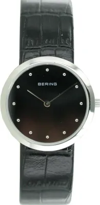 Produktbild von BERING Classic Damenuhr schwarz/silber 10331-402