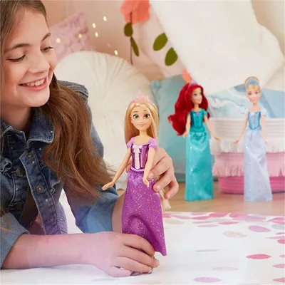Image de Hasbro - Lalka Rapunzel z serii Royal Shimmer, oficjalny produkt Disney