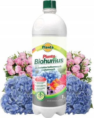 Produktbild von Biohumus für Balkon und Beete Blumen 1L Naturdünger