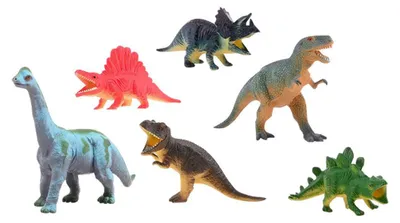 Image de Dinosaurussen Giftbox, 6st.