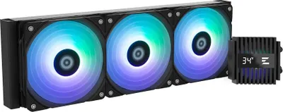 Immagine prodotto di Raffreddatore ad acqua Zalman ALPHA2 A36 Black / 3 x 120 mm / PWM / ARGB / nero