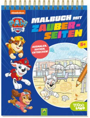 Produktbild von PAW Patrol Malbuch mit Zauberseiten