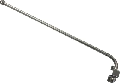 Produktbild von Gardinia Schwenkstange Ø 12 mm edelstahl-optik 55 - 85 cm