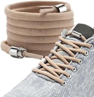Produktbild von Famanu Elastische Schnürsenkel ohne Schleifen - Premium Set mit Metallkapseln für 2 Paar Schuhe