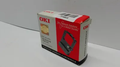 Productafbeelding van Oki 9002316: Kleurlint - Zwart - Puntmatrix - 4 miljoen tekens