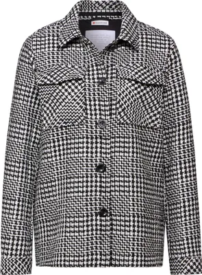 Produktbild von Street One Check Bouclé Jkt Black 40