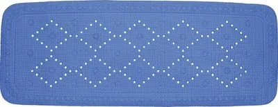 Image de Tapis de baignoire spirella Alaska 91 x 36 cm elektric blue