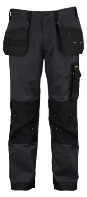 Produktbild von Dunlop - Arbeitshosen für Herren GT14909 (L) (Holzkohle/Schwarz)