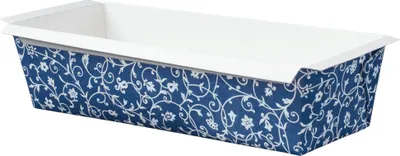 Produktbild von Demmler XXL-Backform Classico Blau - perfekt zum Backen und Transportieren - 3 Stück - 700ml - 20 x 7 x 5,5cm - 7062510310A