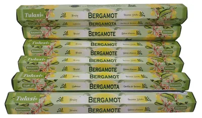 Räucherstäbchen Bergamotte, 6er-Packung à 20 Stück, 120 Stück