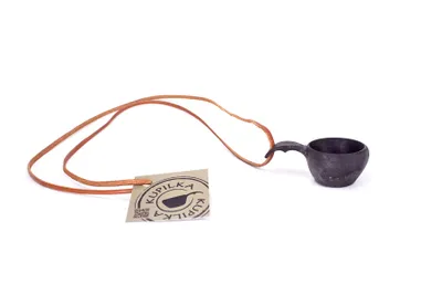 Obrázek produktu pro Kupilka Cup 1 s koženou šňůrkou , barva:Kelo - charcoal
