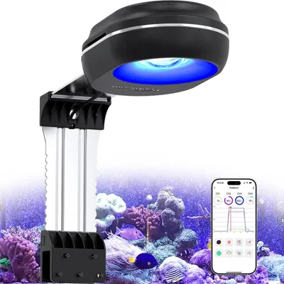 Immagine prodotto di Lampada LED per acquario - Luce per coralli 65 W - Wi-Fi - Controllo tramite app - 61 cm