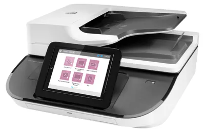 Produktbild von HP Digital Sender Flow 8500fn2 - Dokumentenscanner - Flachbettscanner: CCD / ADF: CIS - Duplex - 216 x 864 mm - 600 dpi x 600 dpi - bis zu 92 Seiten/Min. (einfarbig)