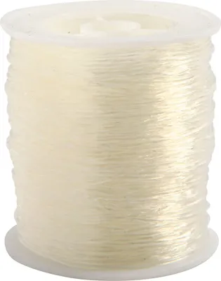 Productafbeelding van Elastische sieradendraad, 1 mm, rond, 50 meter