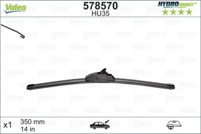 Immagine prodotto di Tergicristallo Valeo HU35 senza cornice Lunghezza 350 mm