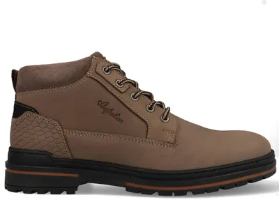 Produktbild von Australian Middelburg  Veterschoenen Hoog - Taupe - Maat 46