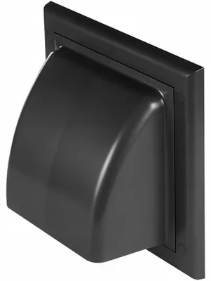 Produktbild von Awenta Lüftungsgitter Abluftgitter mit Rückschlagventil Ø 100 mm Graphit