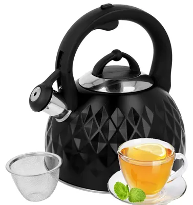 Produktbild von Brunbeste Edelstahl Pfeifkessel mit Induktion 2.5L