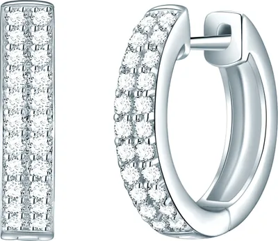 Produktbild von Rafaela Donata Creolen Sterling Silber Zirkonia 50115028