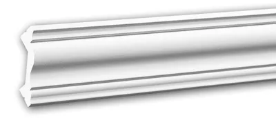 Imagen del producto de Profhome 650299 Cornisa Perfil de estuco Moldura decorativa 2 m