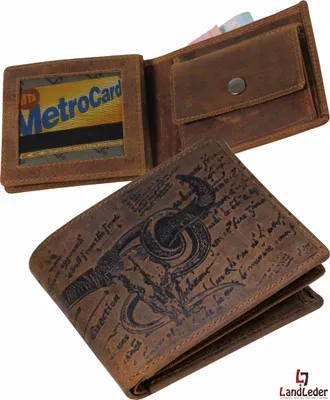 Produktbild von Landleder Geldbörse Bull&Snake Herren 021026 braun