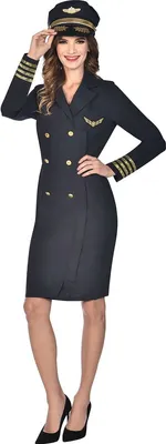 Produktbild von Navy Lady Jane Damenkostüm Deluxe