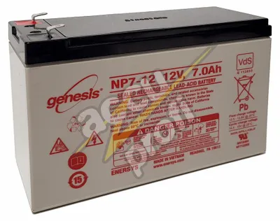 Obrázok produktu pre Olovená batéria Hawker EnerSys Genesis NP7-12 NP7-12 Nominálne napätie: 12 V