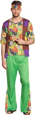 Produktbild von hippie kostuem fuer maenner in groesse l