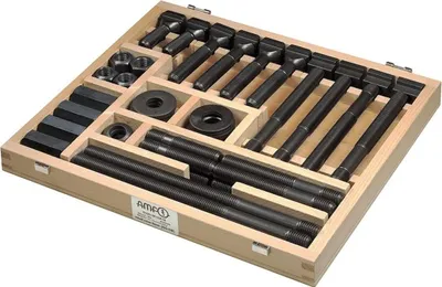Produktbild von Spannschraubensatz Nr.6520 T-Nut 18mm M16 38-tlg.AMF