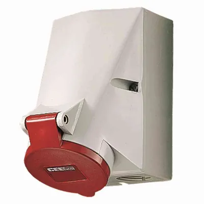 Immagine prodotto di MENNEKES Elektrotechnik GmbH & Co. KG 20162A Steckdose Rot - Weiß (20162A)