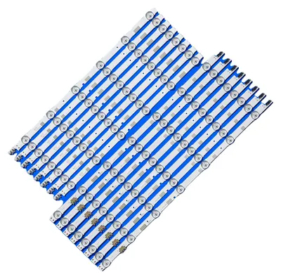 Produktbild von LED-Hintergrundbeleuchtungsstreifen, 1025 mm Länge, 6+7 LED-Perlen pro Streifen, 3V Spannung, 16 Stück pro Set, kompatibel mit mehreren Modellen