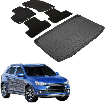 Image de Ensemble Tapis Velours Sur Mesure et Coffre TPE pour Citroen C4 Aircross 2012-2017