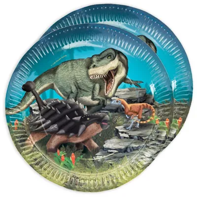 Produktbild von Lutz Mauder Party-Teller T-Rex 8-Tlg. 8-Tlg.