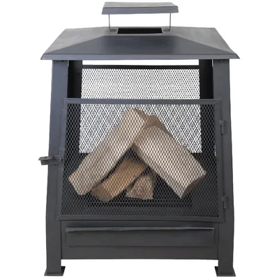 Productafbeelding van Esschert Design terrasoven Pagode met rooster; model FF122